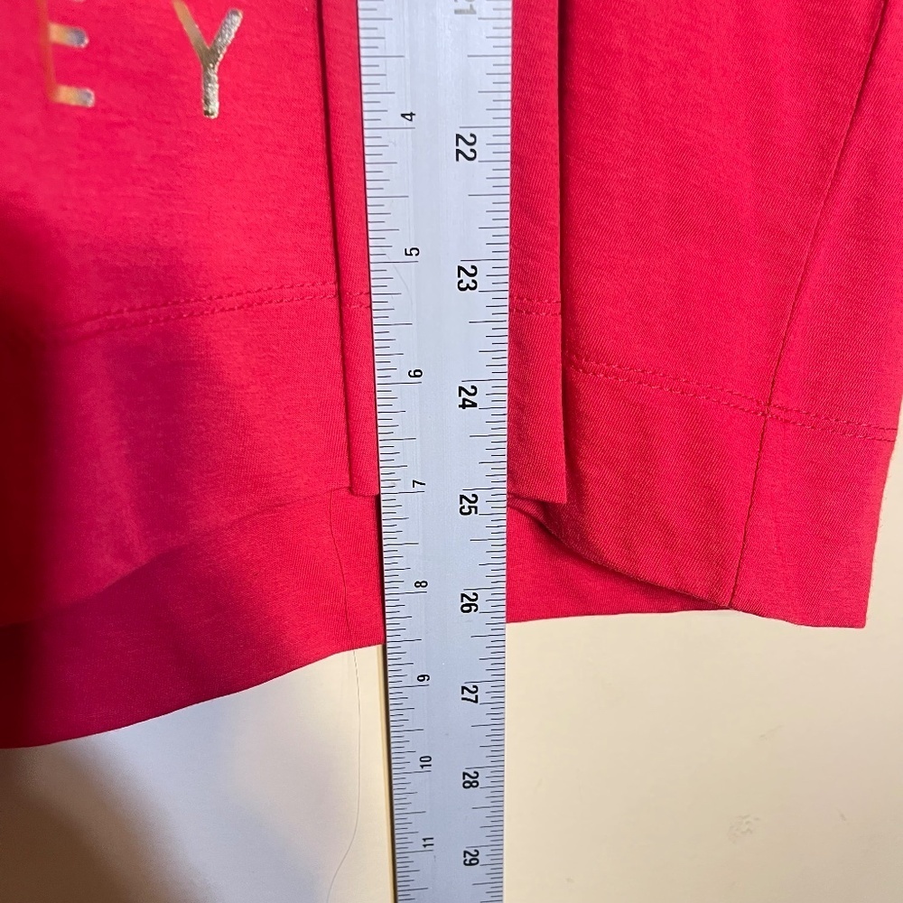 ESCADA Red Tee with Gold Lettering - Picture 5 of 7